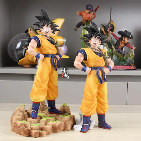 Dragon Ball Dream Sun Goku Somersault Cloud Super Saiyan Standing Collection Figures Statue Anime Peripheral Model Ornaments Toy - Image 2