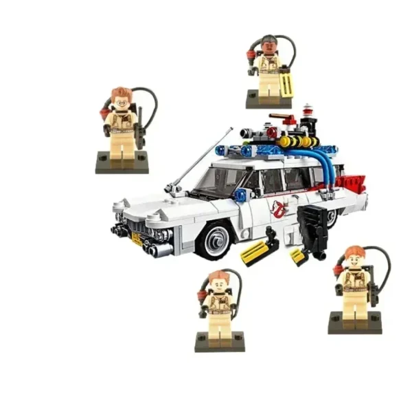 In Stock MOC Compatible 21108 Ghost Busters Ecto-1 Movie Car Building Blocks DIY Toys Assembly Model For Kids Boys Girls Gifts - Image 2