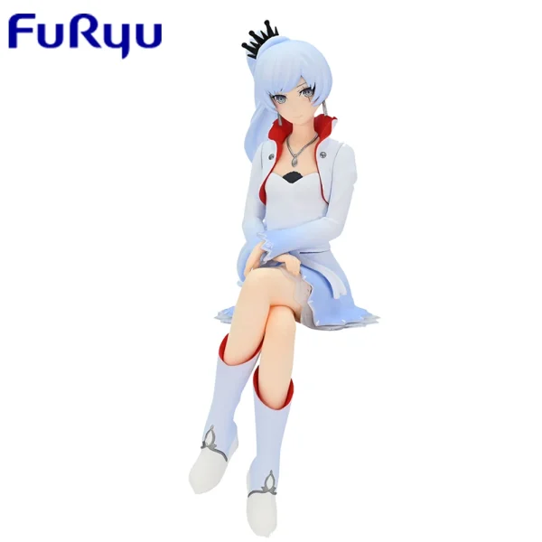 Pre Original Furyu Noodle Stopper RWBY ICE QUEENDOM Weiss Schnee Ice Queen Anime Kawaii Girl Figures Home Decoration Model Toys