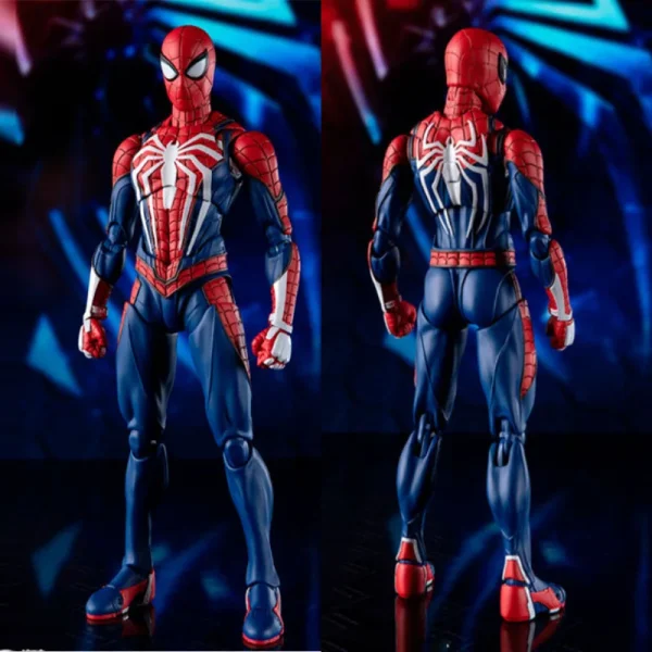 Spider Man Upgrade Suit PS4 Game Edition SpiderMan Action Figure Collectable Model Toy - Image 6