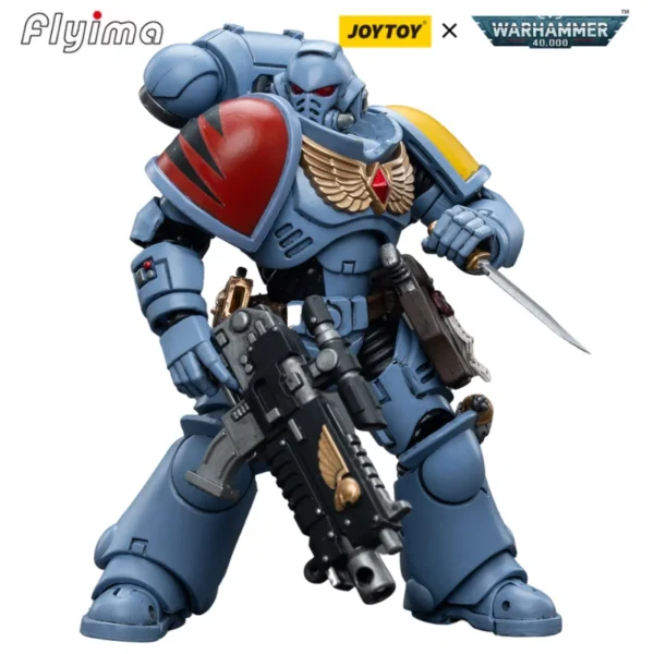 [IN-STOCK] JOYTOY Warhammer 40,000 1/18 Action Figure Intercessor Series [4PCS/Set] Model Toy Gift - Image 4