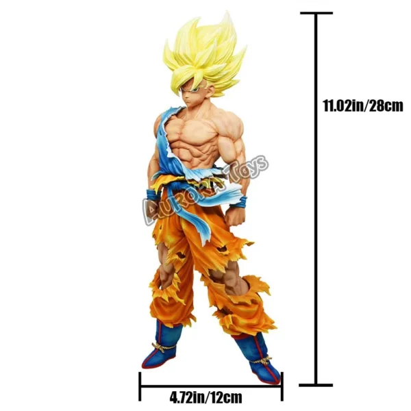 11.02in/28cm Anime Dragon Ball Figure Goku Figures Super Saiyan PVC Action Figures Collection Model Toys Gifts - Image 3