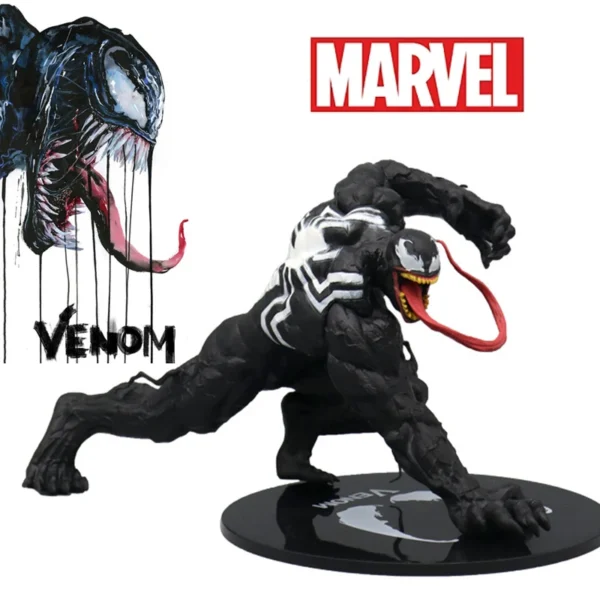 Marvels Venoms Spidermans movie Figure Action Toys Model Plate Car Decoration Doll birthday toy gift