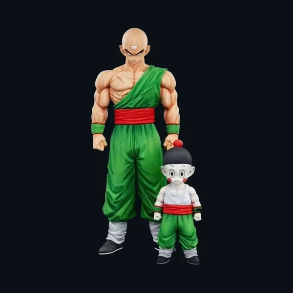 28cm Anime Dragon Ball Kids Krillin Son Gohan Trunks PVC Action Figures Model Collection Desktop Decoration Toys Kids Gifts - Image 3