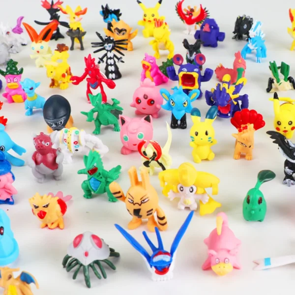 144 Style Pokemon Figure Toys Anime Pikachu Action Figure Model Ornamental Decoration Collect Toys For Children's Christmas Gift - Image 4
