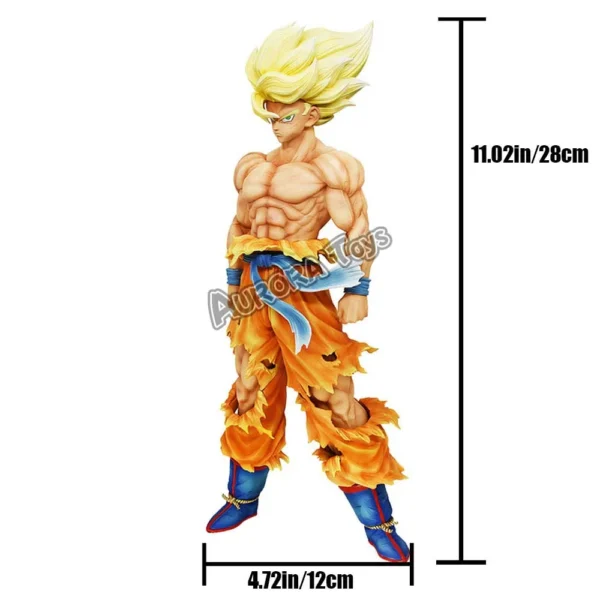 11.02in/28cm Anime Dragon Ball Figure Goku Figures Super Saiyan PVC Action Figures Collection Model Toys Gifts - Image 4