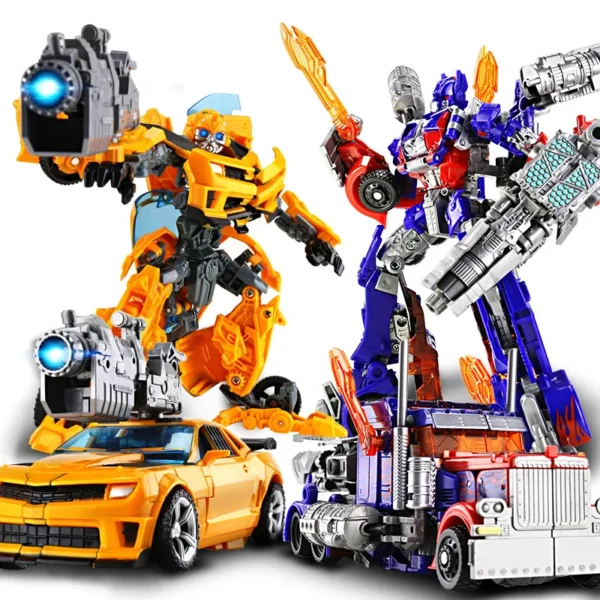 Transformation Toys Robot Car Alloy Plastic YS04A Optimu Prim Action Figure Anime Movie Series Children Birthday Gift - Image 4