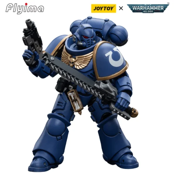 [IN-STOCK] JOYTOY Warhammer 40,000 1/18 Action Figure Intercessor Series [4PCS/Set] Model Toy Gift - Image 6